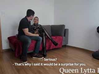 CUCKOLD CUM LICK EP 5 Full - Queen Lytta get fucked hot and Hard by her alpha while useless hubby