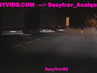 truck stop training slutwalk pink wig