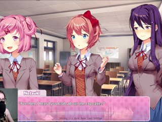 Doki Doki Literature Club! pt. 7 - just me writing a poem, just Sayori being herself