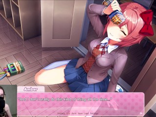 Doki Doki Literature Club! pt. 8 - Close to Sayori in an empty classroom^^