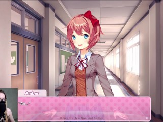 Doki Doki Literature Club! pt. 8 - Close to Sayori in an empty classroom^^