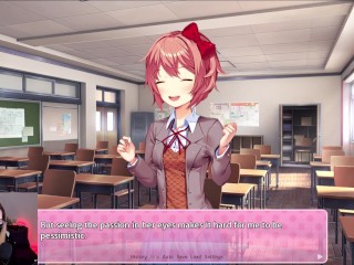 Doki Doki Literature Club! - pt. 9 A little weird poem by Sayori…