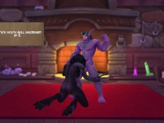 Lust for adventure. SEX SCENES in Brothel. Training Room