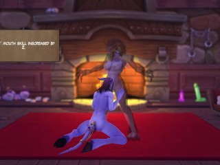 Lust for adventure. SEX SCENES in Brothel. Training Room