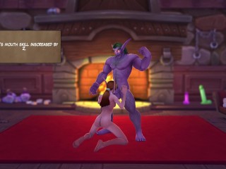 Lust for adventure. SEX SCENES in Brothel. Training Room