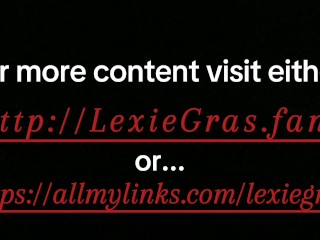 Ripping open some red fishnets to tease my tight pussy