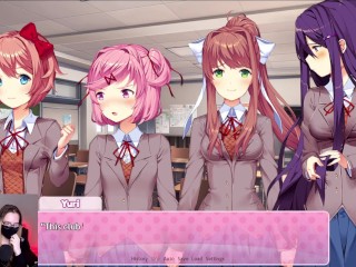 Doki Doki Literature Club! pt. 12 - Preparing for a Festival!.. Time to choose: Yuri or Sayori?