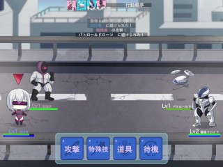 【オペレーションダークサイド聖核戦姫壊滅作戦(体験版)実況】爆乳変身ヒロインがおっぱい揉まれたり・・(SLG同人エロゲーム)