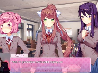 Doki Doki Literature Club! pt. 14 - Reading our poems.. And I will help Yuri with the Festival!