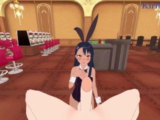 Hayase Nagatoro and I have intense sex in the casino. - Don't Toy with Me, Miss Nagatoro POV Hentai