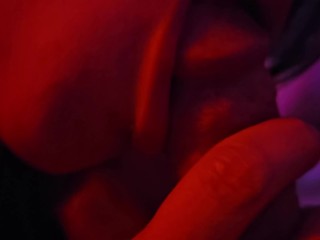 blowjob from god. close up. sensual