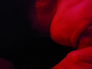 blowjob from god. close up. sensual