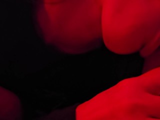 blowjob from god. close up. sensual