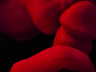 blowjob from god. close up. sensual