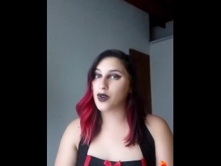 Sorprendo a mi sobrinastro con un regalo especial. JOI ANAL CREAMPIE Role Play Enfermera putita