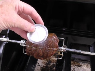 NZ MILF slut gets BBQ meat thermometer inserted in her holes after her Master probes the other meat