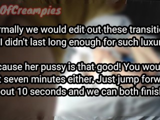 "Has it been seven minutes?!" he tries not to cum too soon as couple aims for new Pornhub tiers