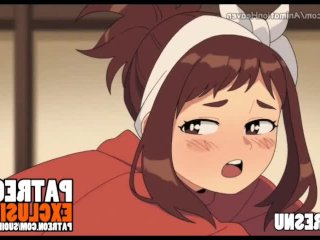 Milf Uraraka fucks her best friend UNCENSORED HENTAI