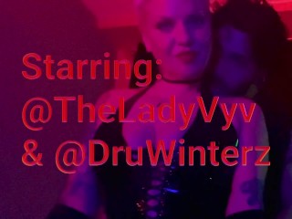 Goddess Dominatrix The Lady VYV Loves to be Worshipped by Her Leather Fetish Cumslut