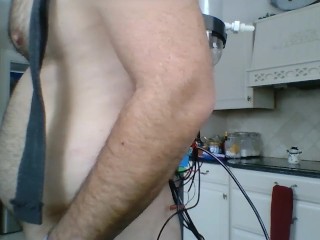 Cell Phone Controlled Remote Enema Backpack