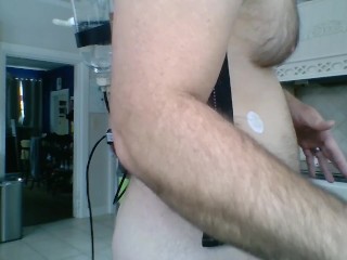 Cell Phone Controlled Remote Enema Backpack