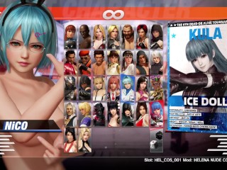 Dead Or Alive 6 With Nude Mods Naked Nico And Kokoro Match [18+]