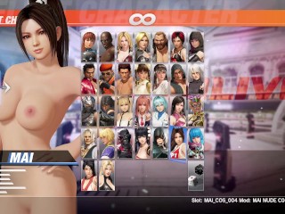 Dead Or Alive Nude Mods Installed Naked Mai Vs Naked Mila Match Gameplay [18+]