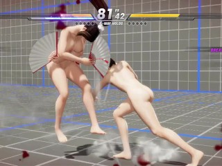 Dead Or Alive Nude Mods Installed Naked Mai Vs Naked Mila Match Gameplay [18+]