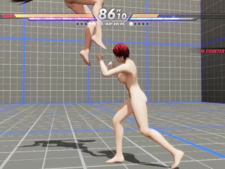 Dead Or Alive Nude Mods Installed Naked Mai Vs Naked Mila Match Gameplay [18+]