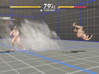 Dead Or Alive Nude Mods Installed Naked Mai Vs Naked Mila Match Gameplay [18+]