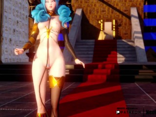 [MMD]EXID - Ah Yeah (Soraka/Gwen/Ahri/Xayah) [StripSwap ver.] League of Legends