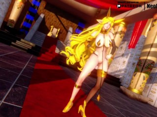 [MMD]EXID - Ah Yeah (Soraka/Gwen/Ahri/Xayah) [StripSwap ver.] League of Legends