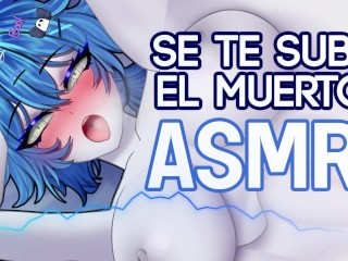 Novia fantasma SE MONTA en tu VERGA 💦 ASMR Fantasía