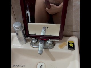 Paja con corrida / cuming shot