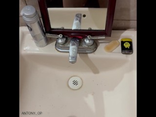 Paja con corrida / cuming shot