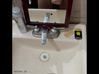 Paja con corrida / cuming shot