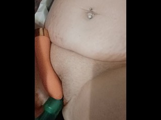 POV fucking tight MILF pussy