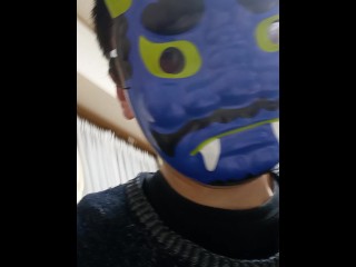 乳首オナに　乳首モミモミ