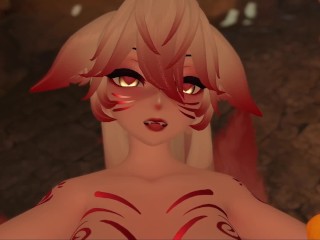 Step Mommy Kitsune Gives Juicy Blowjob And Breeds Non Stop | Patreon Fansly Preview | VRChat ERP