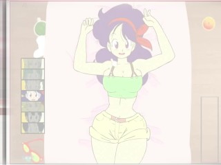 Dragon ball date with three girls