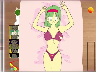 Dragon ball date with three girls