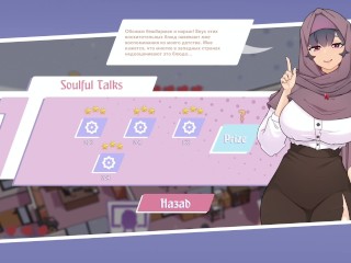 TSUNDERE MILFIN [HENTAI game] muslim woman takes off her hijab