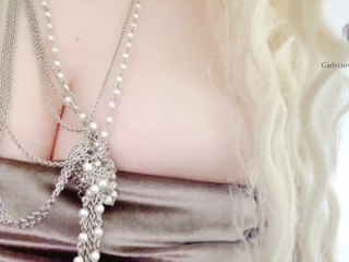 Hot blonde gives you a sexual release after your divorce!