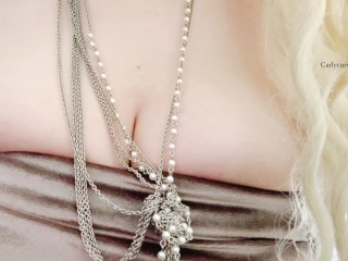 Hot blonde gives you a sexual release after your divorce!