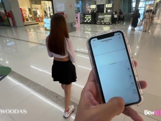 Jugando a los dados eroticos en el centro comercial con IZAWOODAS (parte 1)