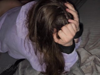 Hotwife is awoken by husband's friend