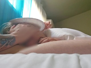 I get to keep his cock warm while he has a snack. (fans.ly/r/Princessplaytime)