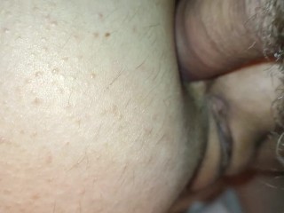 A sexy friend tried anal sex for the first time. Homemade porn