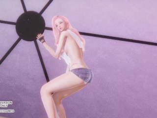 [MMD] LE SSERAFIM - Perfect Night Seraphine Sexy Kpop Dance League of Legends Uncensored Hentai 4K 6