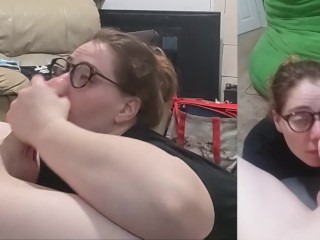 Heather Kane Sucks Off a Lucky Student!